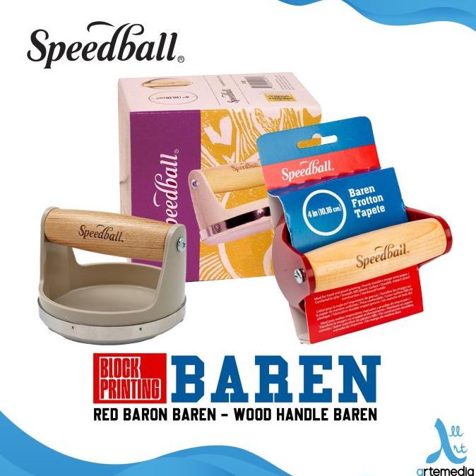 

Speedball Baren Block Printing Printmaking Tool