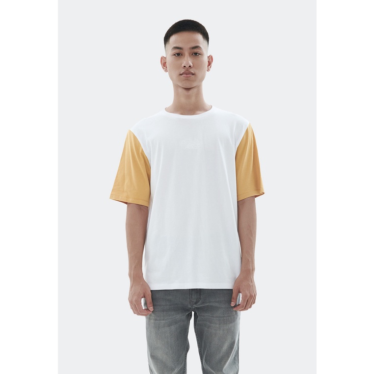 MANZONE Kaos Lengan Pendek Pria ROCKET - WHITE