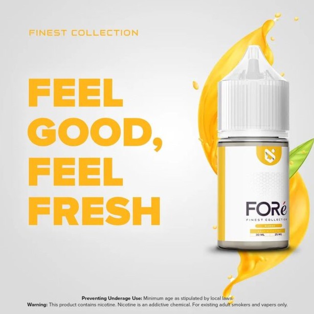 LIQUID FORE MANGO SALTNIC - FORE SALT MANGO - 30ML