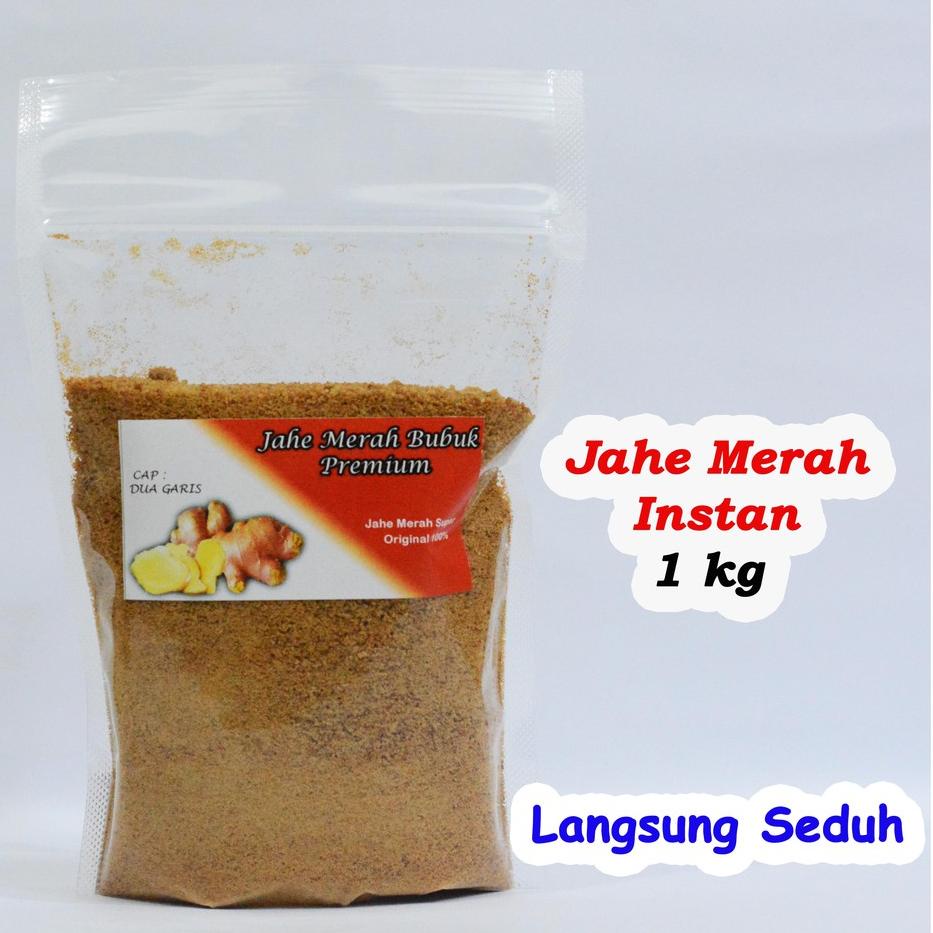 

12.12 FLASH SALE Jahe Merah Bubuk / Jahe Merah Bubuk Instant / Bubuk Jahe Merah 1kg !