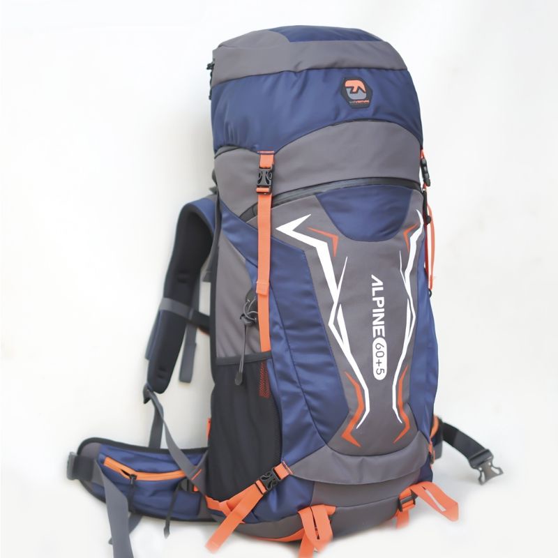 tas carrier  original zarventure seri ALPINE 60+5 liter.