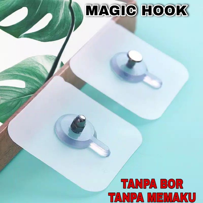 GPO HOOK GANTUNGAN RAK / MAGIC HOOK TANPA BOR / MUR STIKER BAUT PAKU