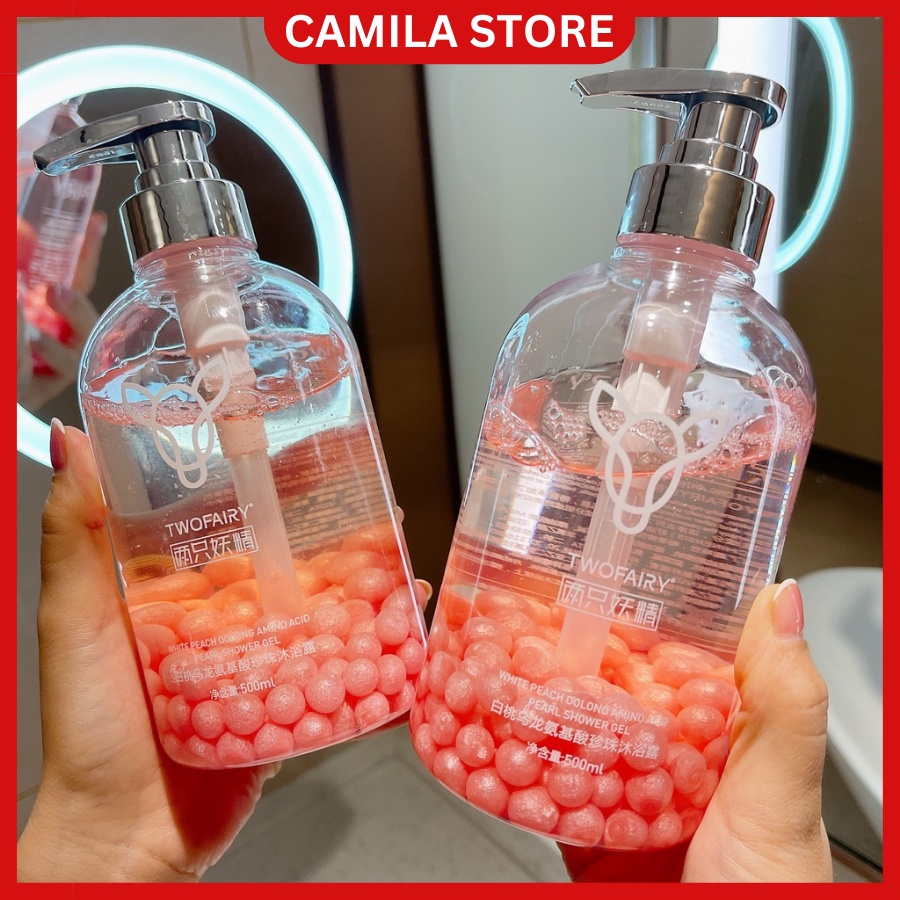 KOREAN WHITE PEARL BODY WASH / SHOWER GEL DOUBEIKOU/ Korea Whitening Body Wash Doubeikou