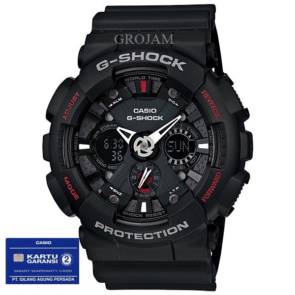 CASIO G-SHOCK GA 120 GA-120 ORIGINAL GARANSI RESMI