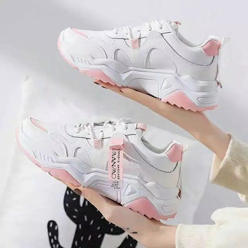GudangOrenz I Sepatu Senakers Wanita Korea WANWO Sepatu Cewek Kekinian Girly Sporty Sepatu Perempuan