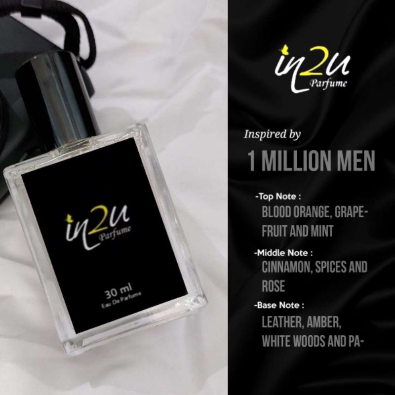[REFILL] 1 Million Men Paco Rabanne EDP by In2u Parfume