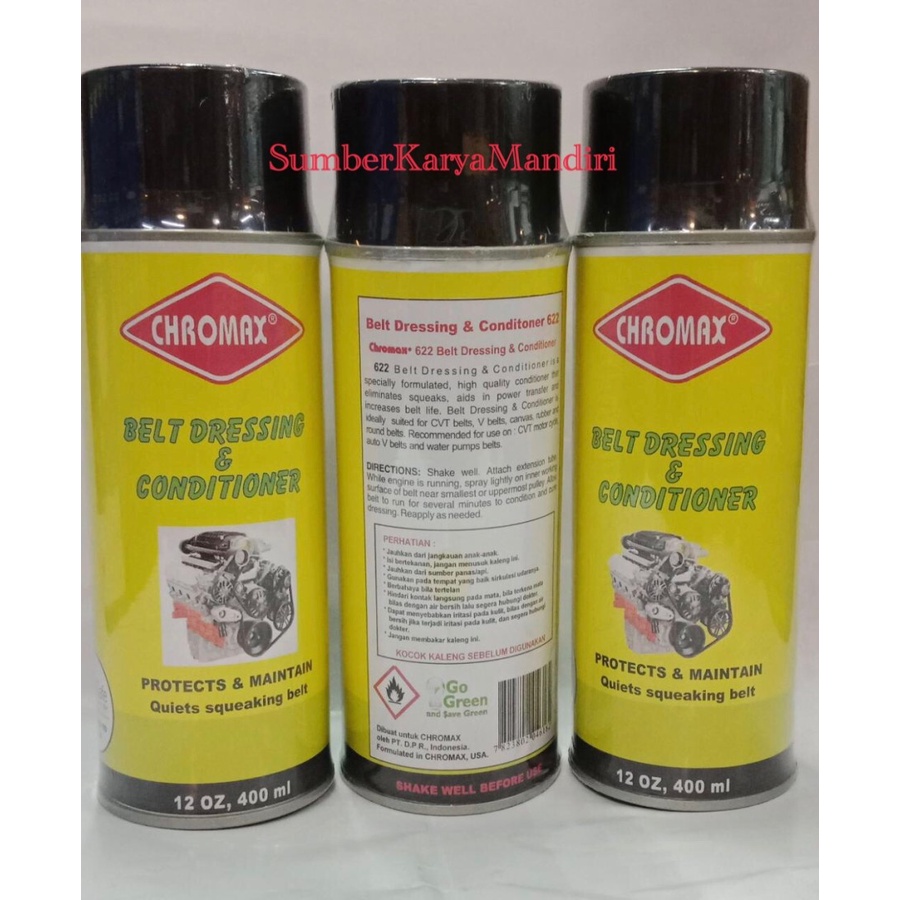 Chromax Belt Dressing / Chromax Belt Grip (400ML)
