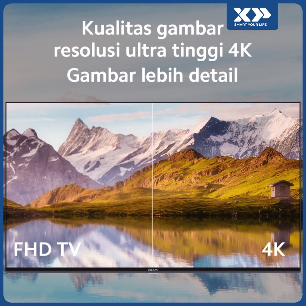 Mi TV A2 43 Inch 4K UHD Smart Android TV™ - Garansi Resmi