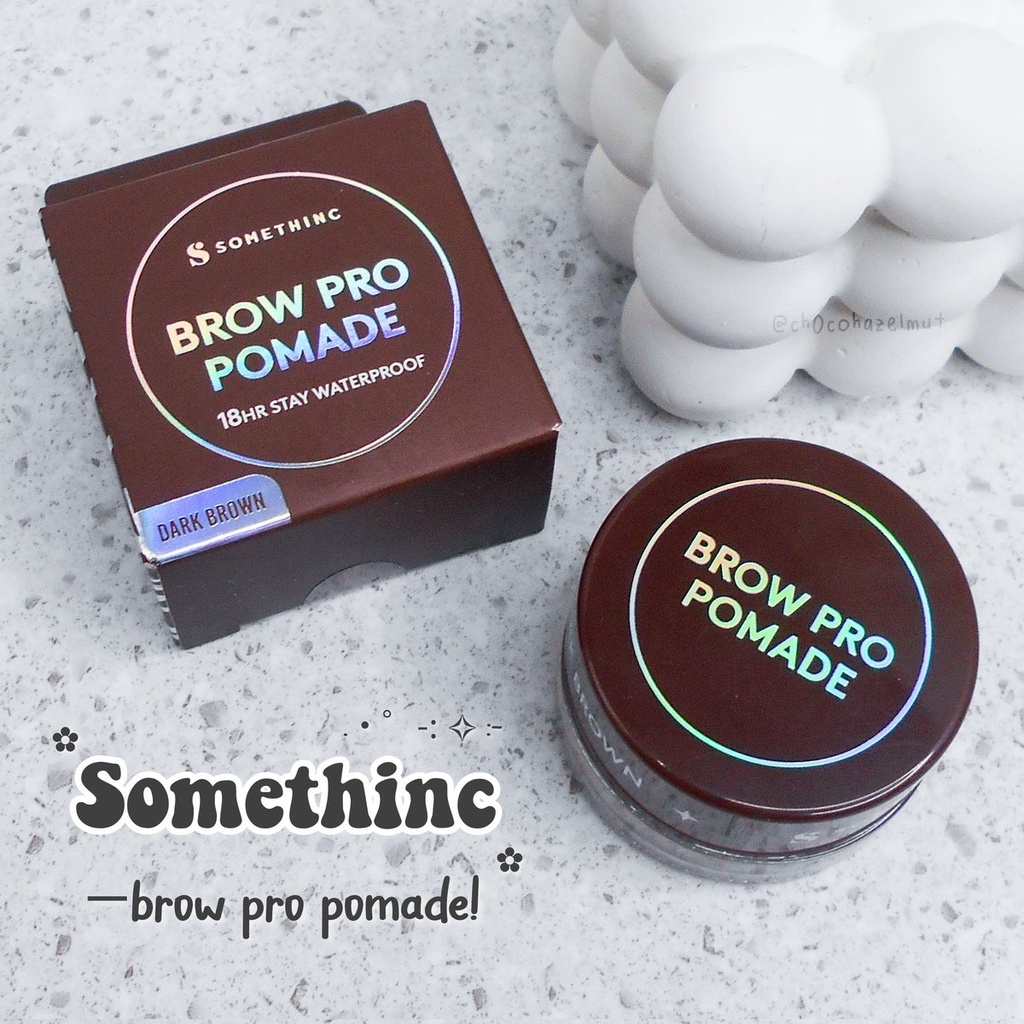 SOMETHINC Brow Pro Pomade 18HR Stay Chocolate