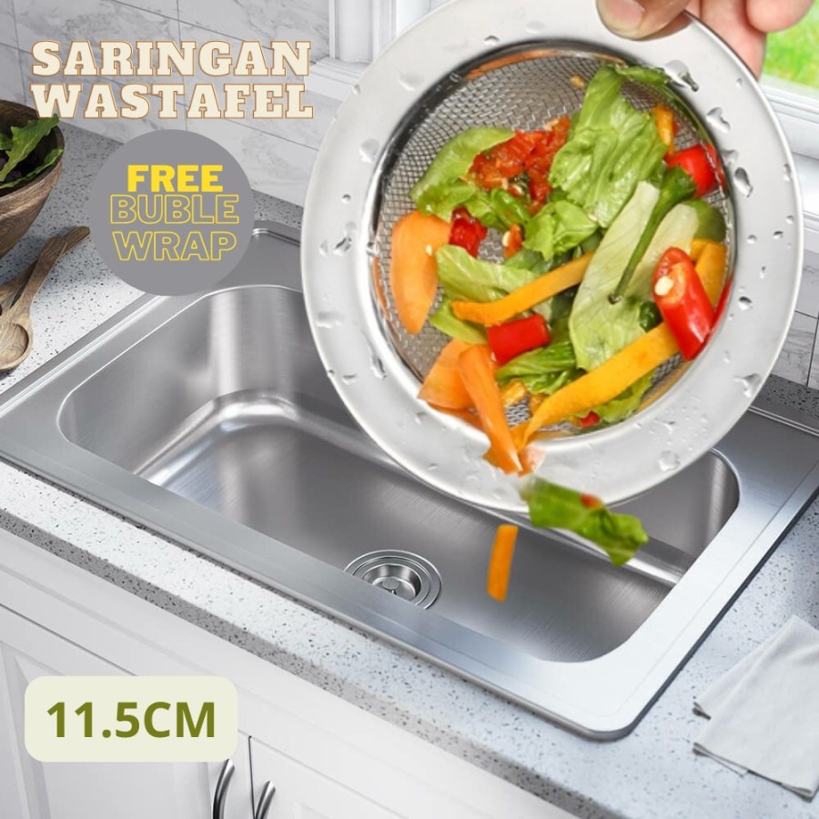 Saringan Wastafel Cuci Piring Sink Lubang Air Penyaring Makanan