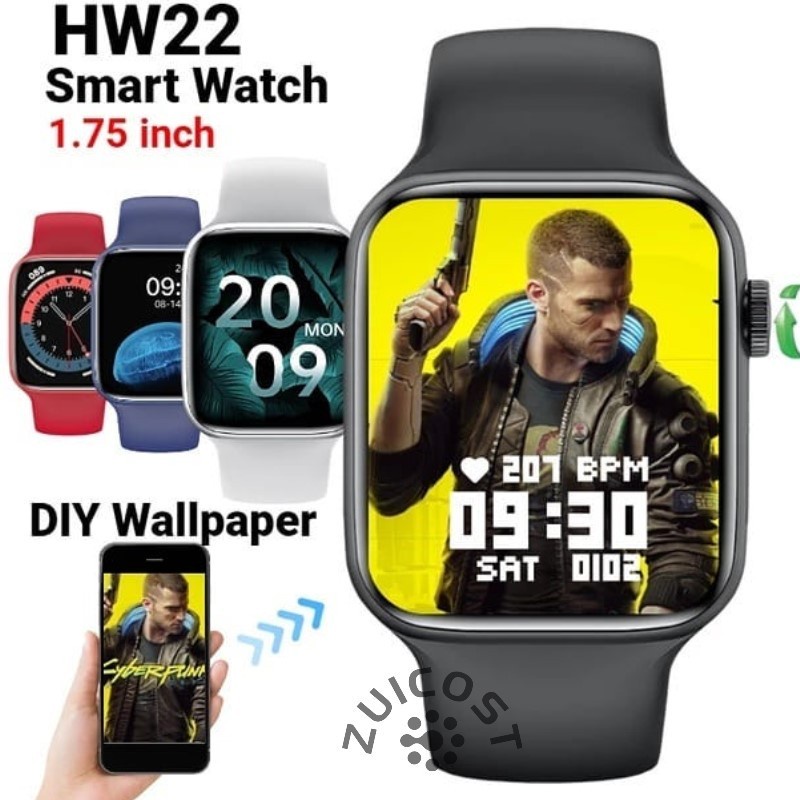 xqxm Smartwatch HW22 Pro jam pintar cerdas 45mm full screen pria wanita seri watch 8