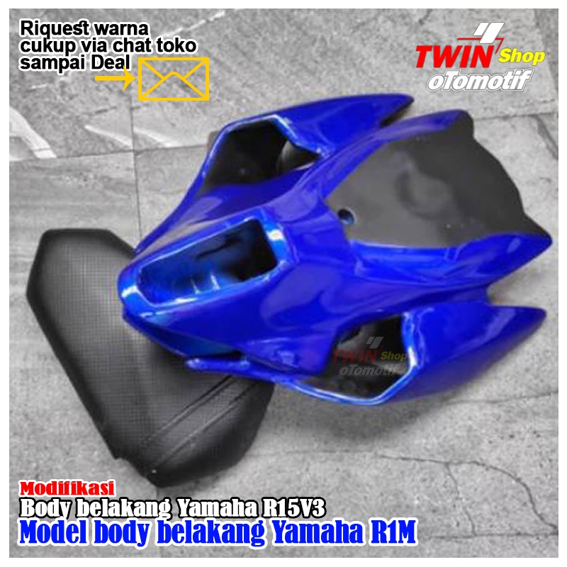 Body belakang r15v3 model R1M