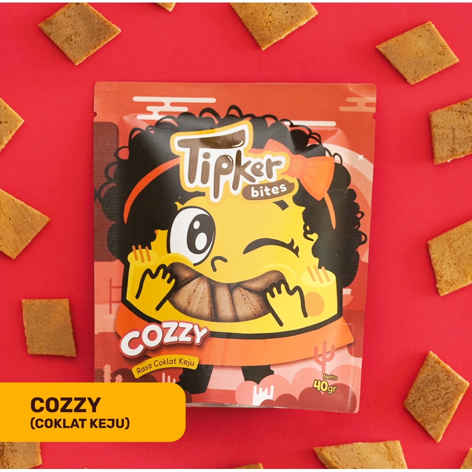 

Tipker Bites - Coklat Keju Cozzy