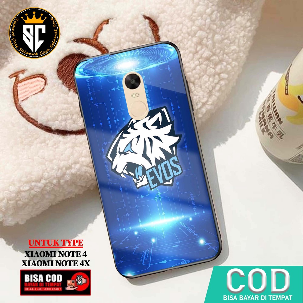 Case Xiaomi Note 4 Note 4X  Casing Xiaomi Note 4X Note 4  Selamet Case [EVOS] Case Glossy Case Aesth