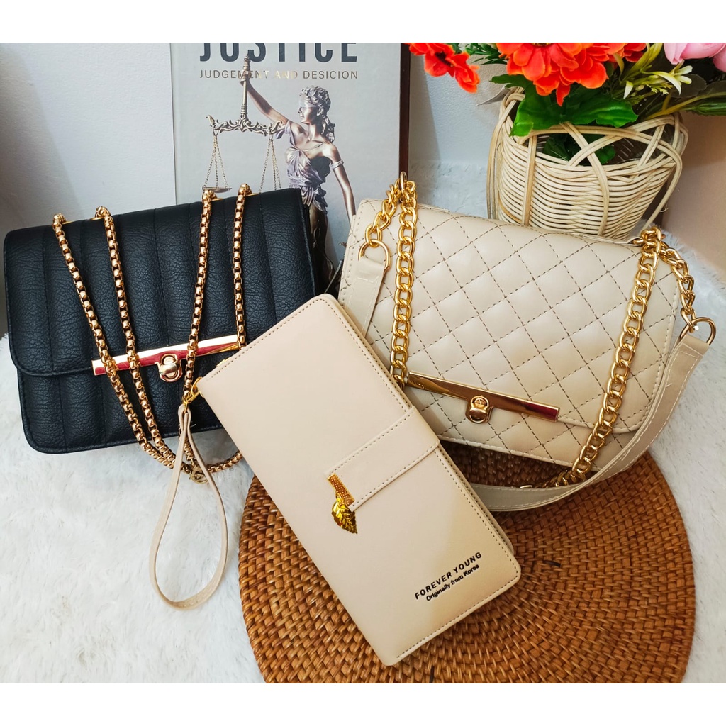 Paket Bundling Tas Selempang Wanita