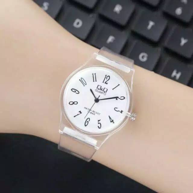 GP Jam Tangan Unisex QQ Transparan Jelly GI-01
