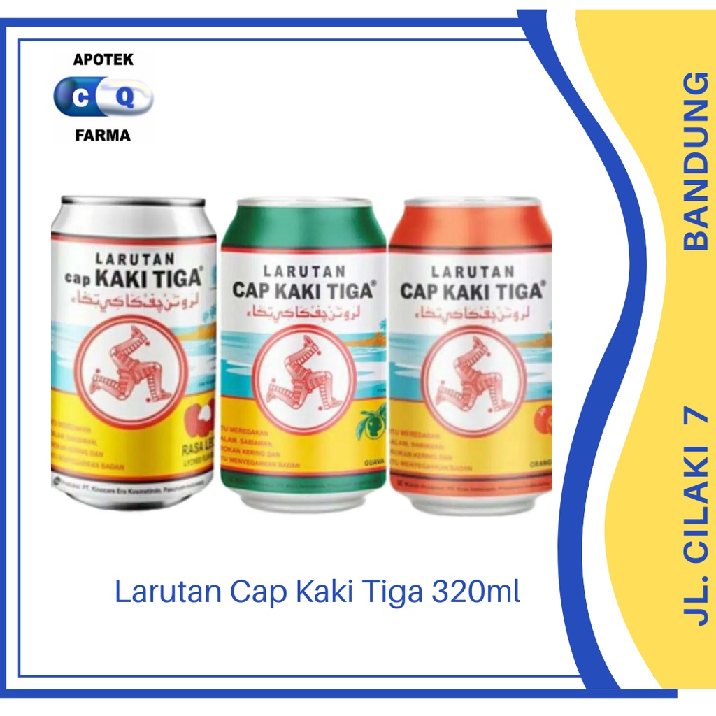 

Larutan Cap Kaki Tiga 320ml