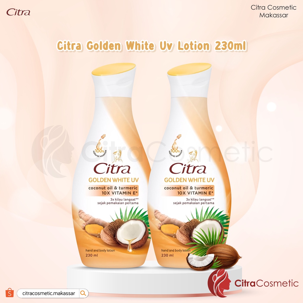 Citra Hand Body Lotion Golden White 230 Ml