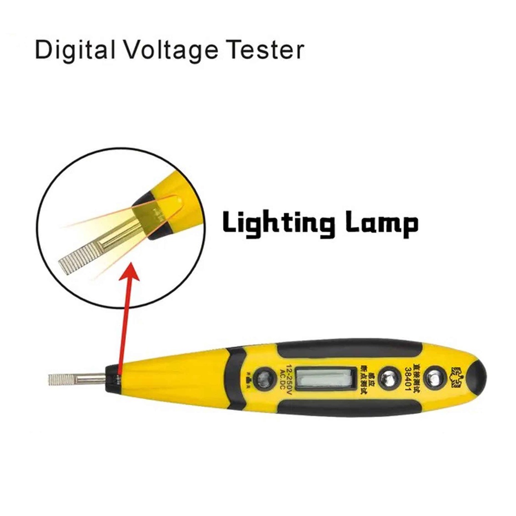 Bestir Tools/ Pena Listrik Pengukur/ Obeng Jarum Jam/ Lighting Lamp