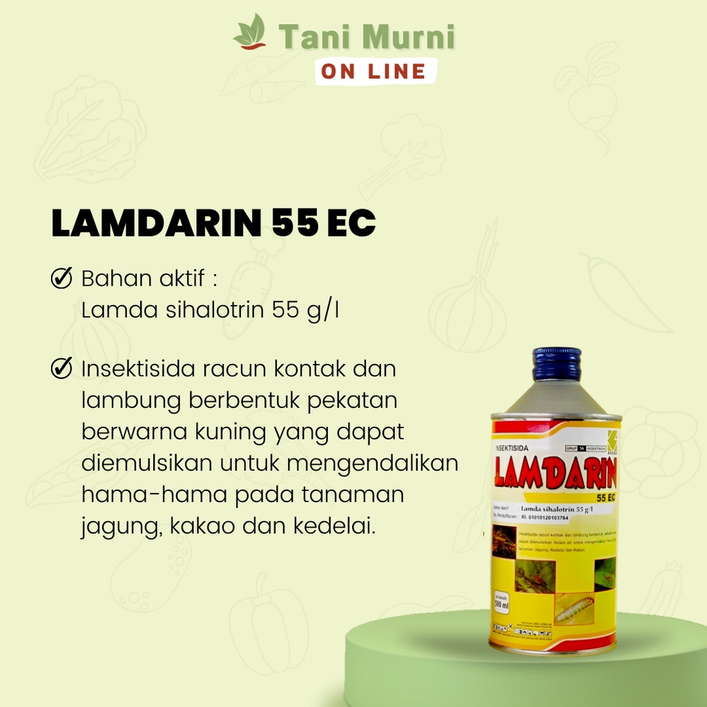 Insektisida LAMDARIN 55 EC Kresna 250 ml