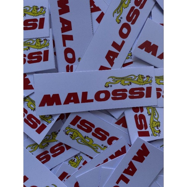 Stiker Malossi / Stiker Vespa