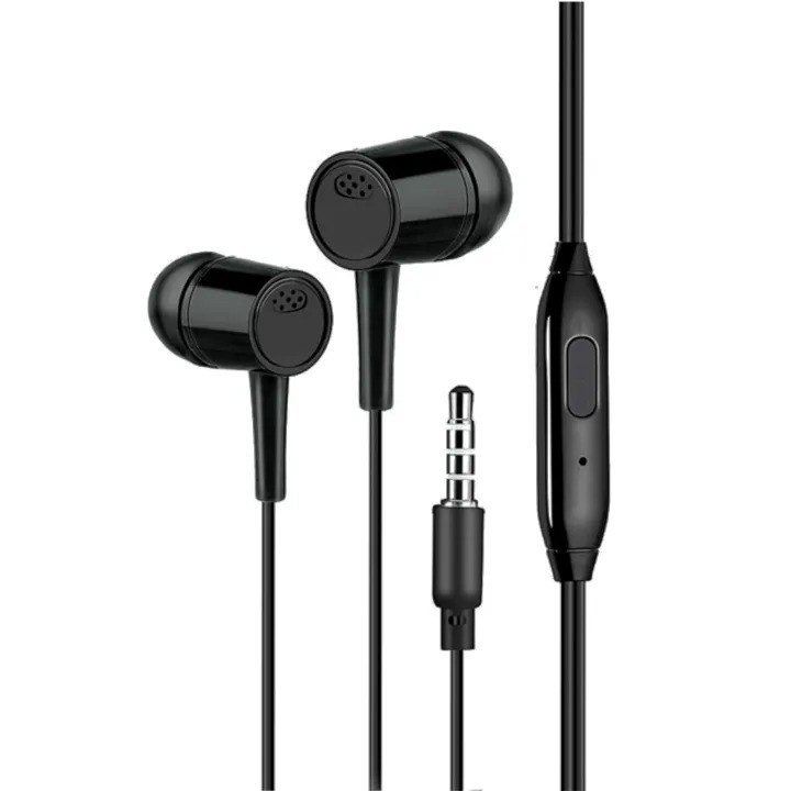 Headset Earphone Handsfree D21 + Mic Stereo Bass