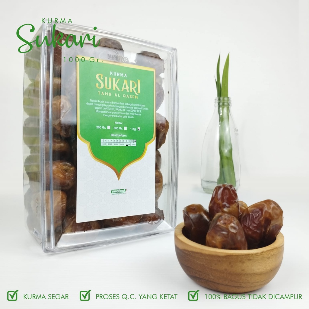 

Kurma SUKARI PREMIUM 1kg