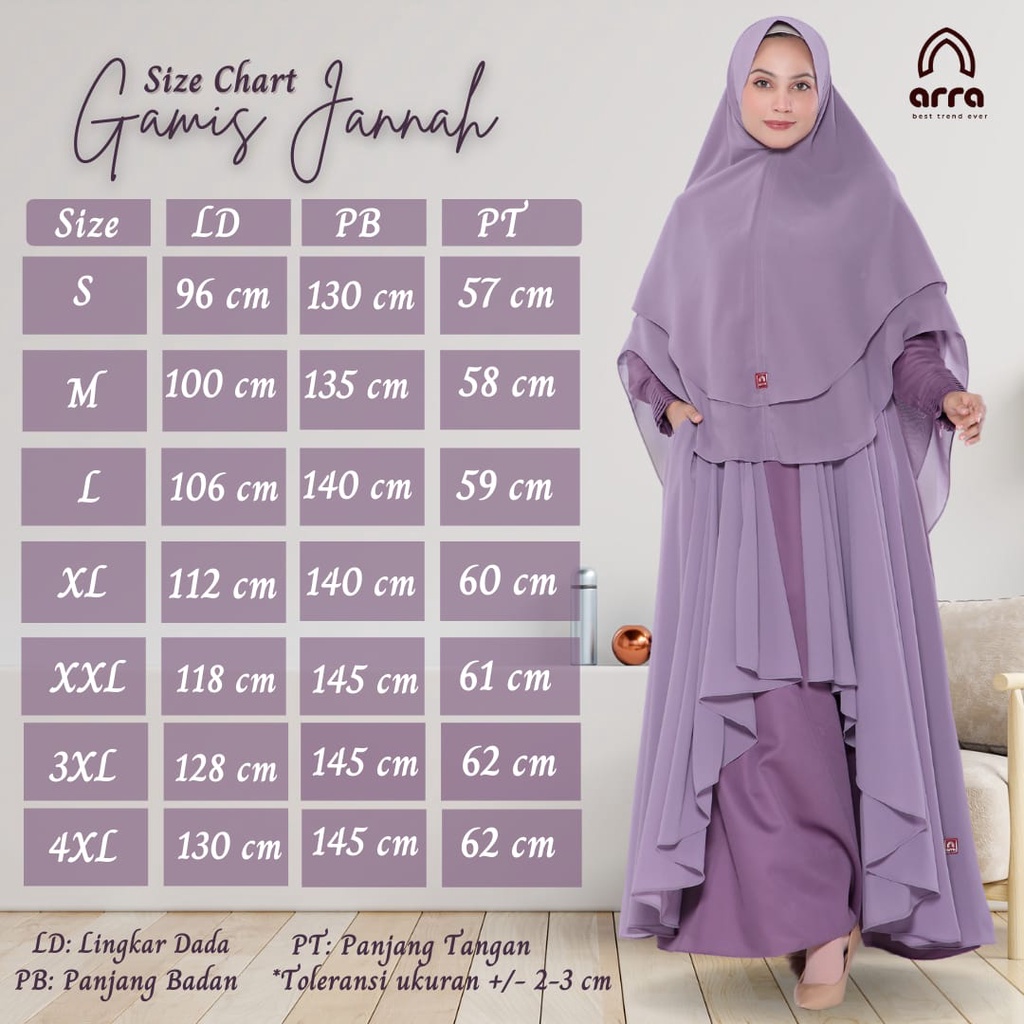 Sarimbit Keluarga 2023 Lebaran Arra Jannah Purple Baju Couple Keluarga Lebaran 2023