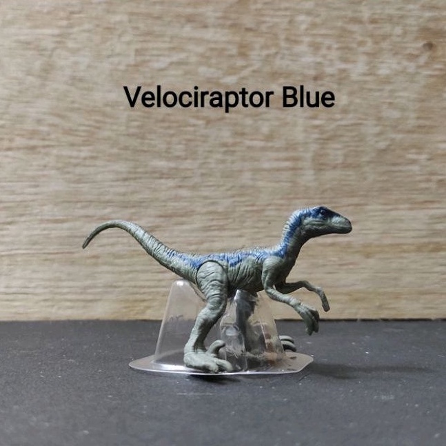 Velociraptor Blue Jurassic World mini action dino rivals Mattel