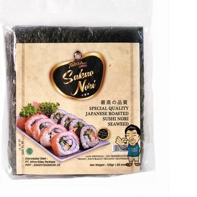 

❊ Tokinori Sakao Sushi Nori Reguler- Roasted Seaweed- Rumput Laut 50 pc ❁