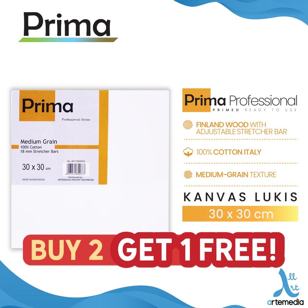 

Kanvas Lukis Prima Professional 30x30cm Cotton Canvas