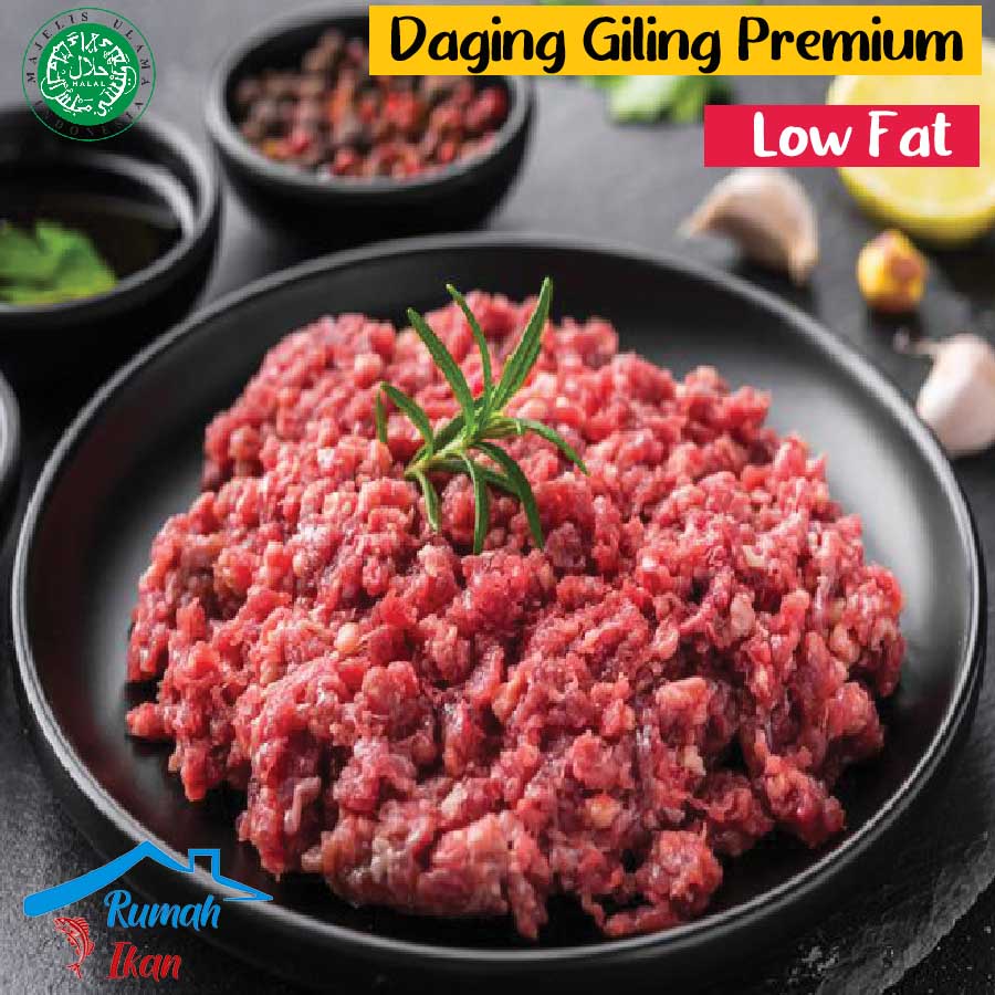 

Daging Sapi Giling Impor Premium Low Fat 500gr