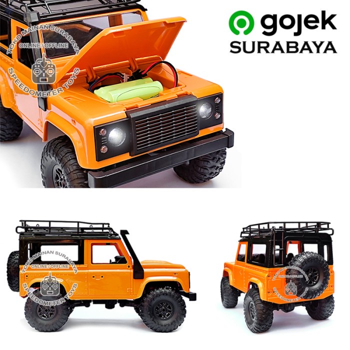 Rc Mobil D90 Land Rover Defender 4Wd Mainan Anak Mobil Remote Control