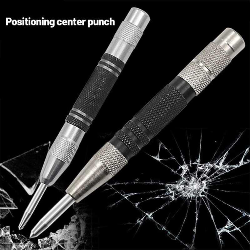 Automatic Center Punch Penanda Titik Bor - OA1 - Silver