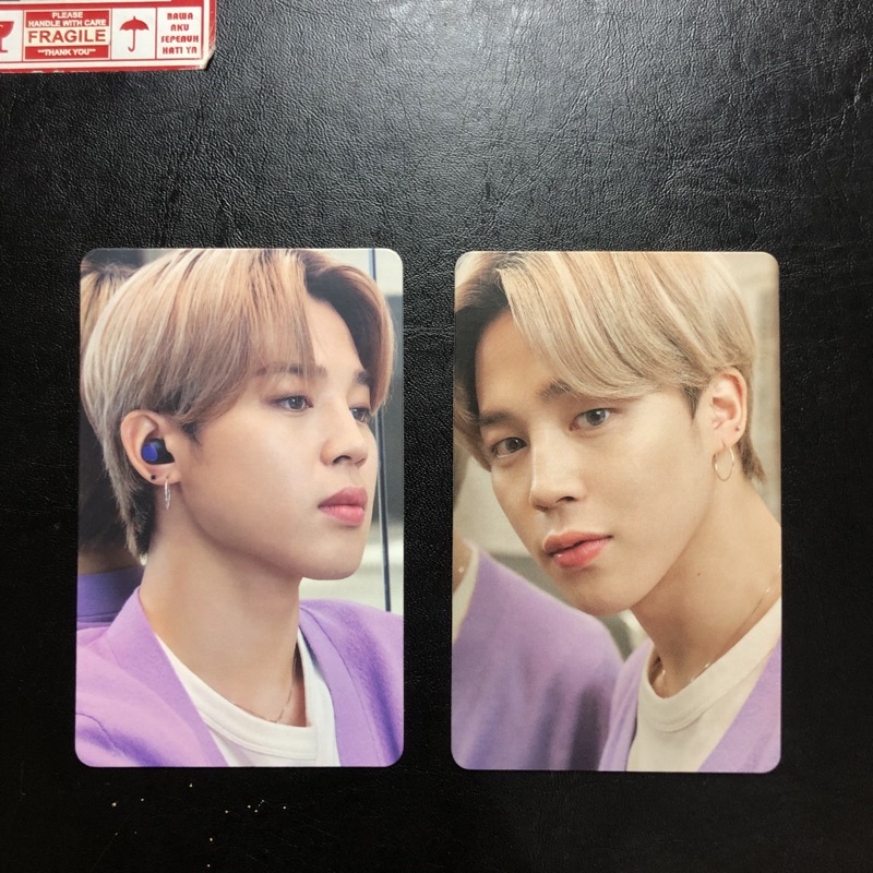 Photocard Jimin BTS Samsung S20 & Earbuds