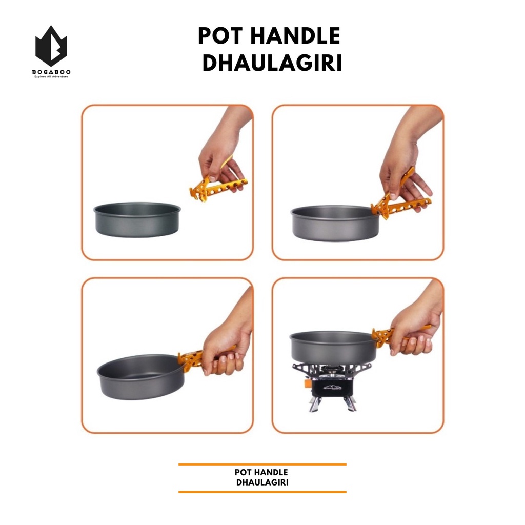 Bisa COD Pot Handle - Penjepit Nesting - Penjepit - Pot Handle - PENJEPIT COOKING SET