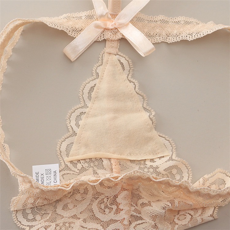 (COD) G-String Wanita Lace Transparan Sexy Celana Dalam  Pola Motif C212