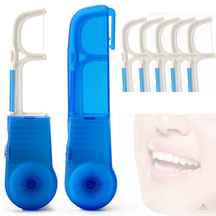Terlaris Holder Dental Floss Portable Untuk Travel