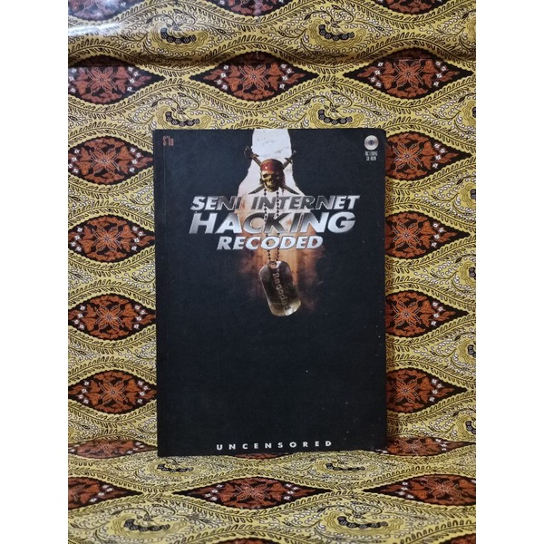 BUKU (ORI) SENI INTERNET HACKING RECODED