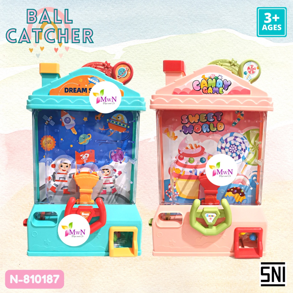 MWN Mainan Funny Ball Catcher Candy Space / Tangkap Bola N810187