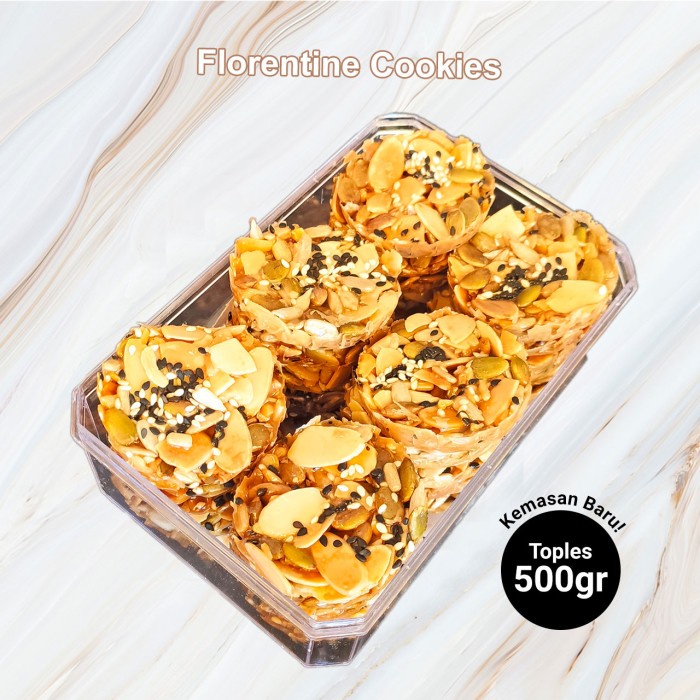 

Florentine Cookies / Crispy Mixed Nuts Florenta Kue Kering Premium Top