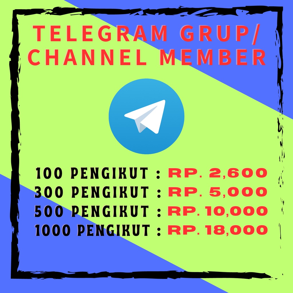 TELEGRAM GRUP MEMBER/ PENAMBAH CHANNEL 𝔗𝔢𝔩𝔢𝔤𝔯𝔞𝔪