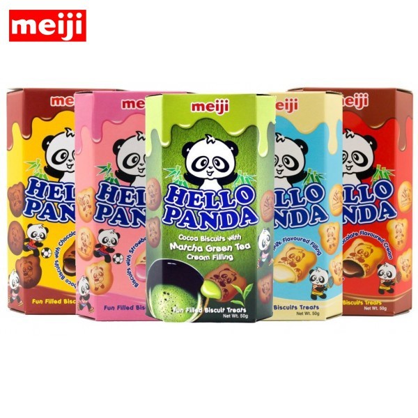 

HELLO PANDA Biskuit Meiji choco cheese vanila 42 gram