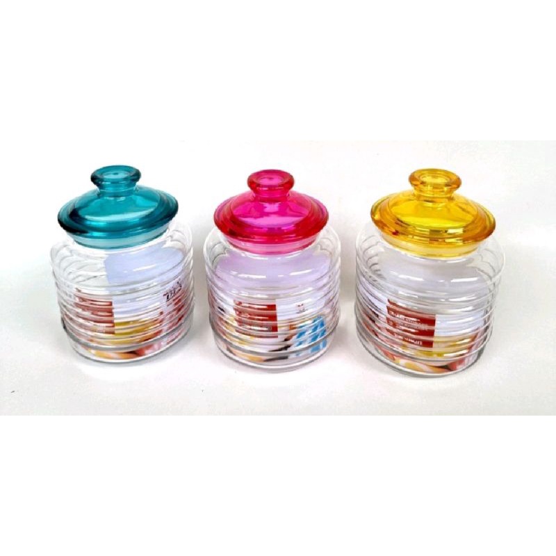 TOPLES CANISTER KACA ULIR KANMURI