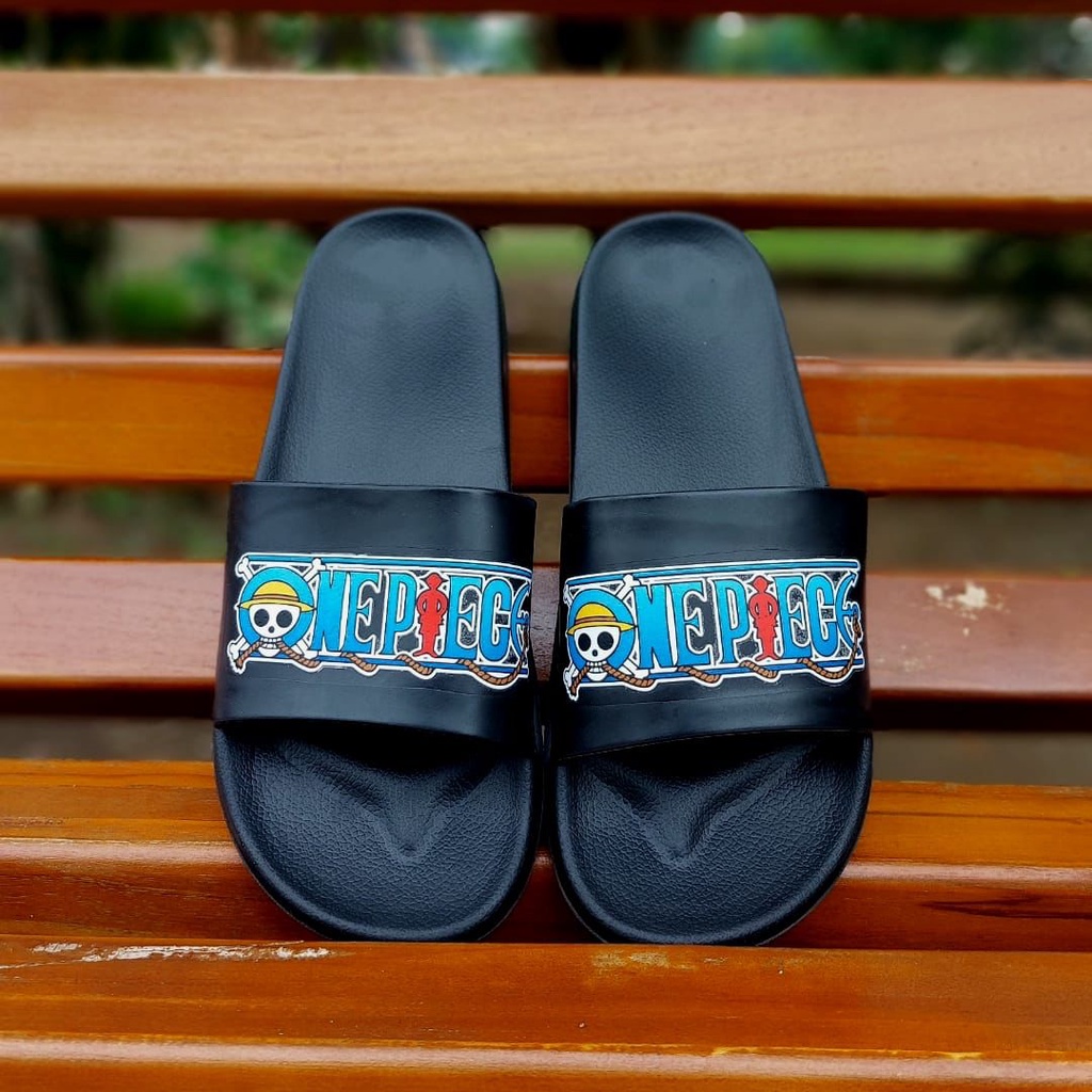 Sandal Selop Bahan Karet Design One Piece ( KZ23-KZ29 )