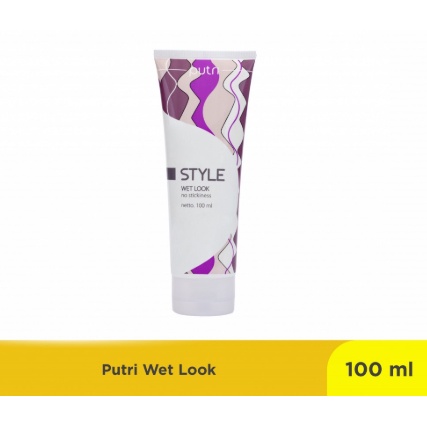 PUTRI Wet Look Hair Jelly 100 ml - Gel Penata Model Rambut