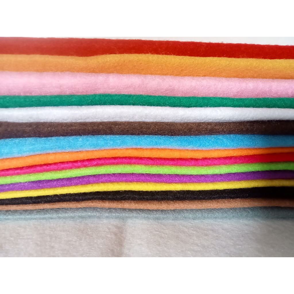 Kain flanel lembaran / DIY craft kain flanel / kain flanel boneka