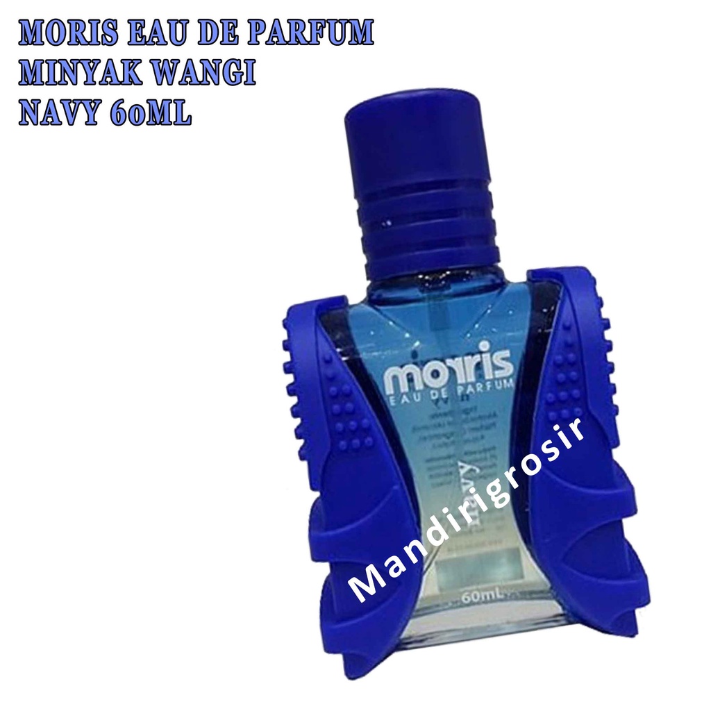 Minyak Wangi pria* Moris Eau De Parfum* Navy 60ml