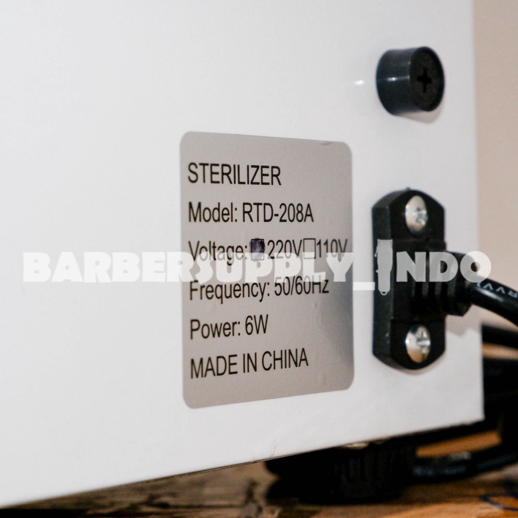 BOX STERILIZER UV - C DUA RAK ALAT STERIL CUKUR BARBER PANGKAS SALON