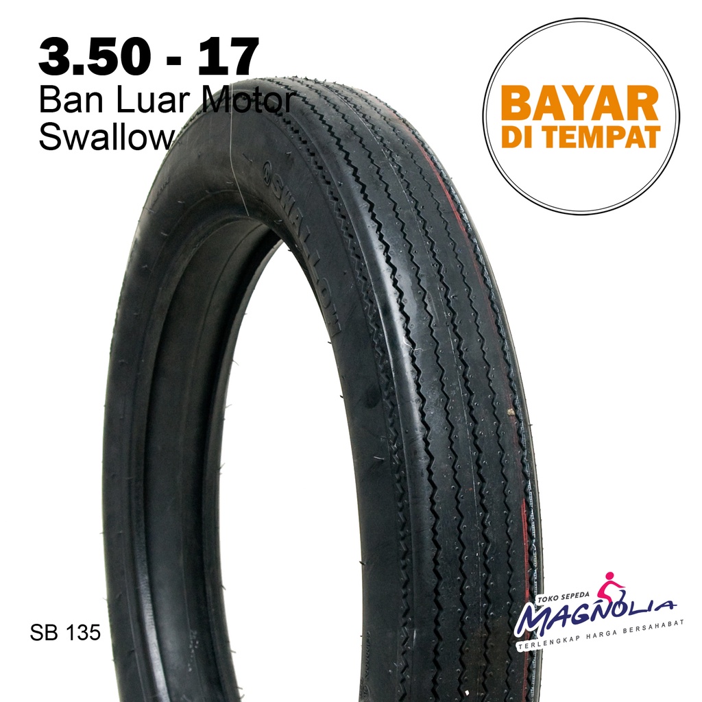 Ban Luar Motor Classic Klasik Ring 17 Merk Swallow